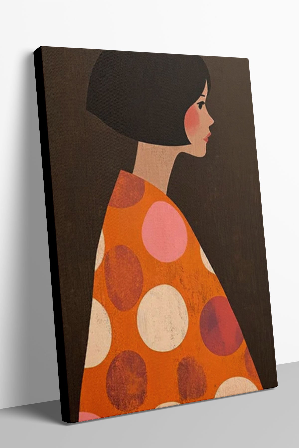 Aura Bohem 6'lı Kanvas Tablo Seti – 15x21 cm