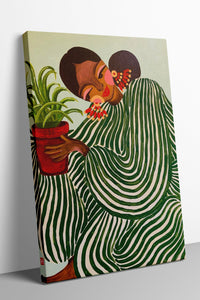 Amor & Bloom 6'lı Kanvas Tablo Seti – 15x21 cm