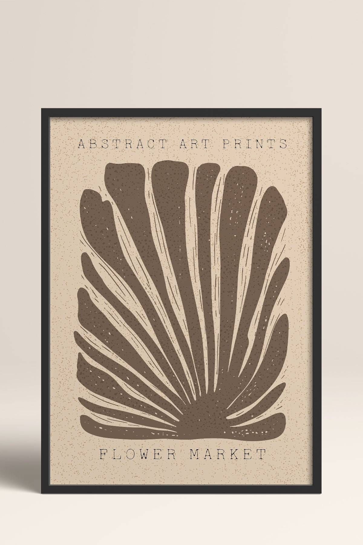 HOMEPACK Ahşap Çerçeveli Tablo Çerçeveli Poster Sanatsal Modern Duvar Dekoru FLOWER-03