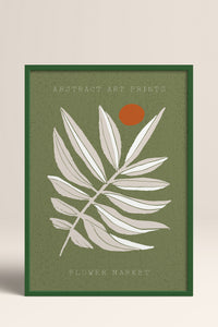 HOMEPACK Ahşap Çerçeveli Tablo Çerçeveli Poster Sanatsal Modern Duvar Dekoru FLOWER-04