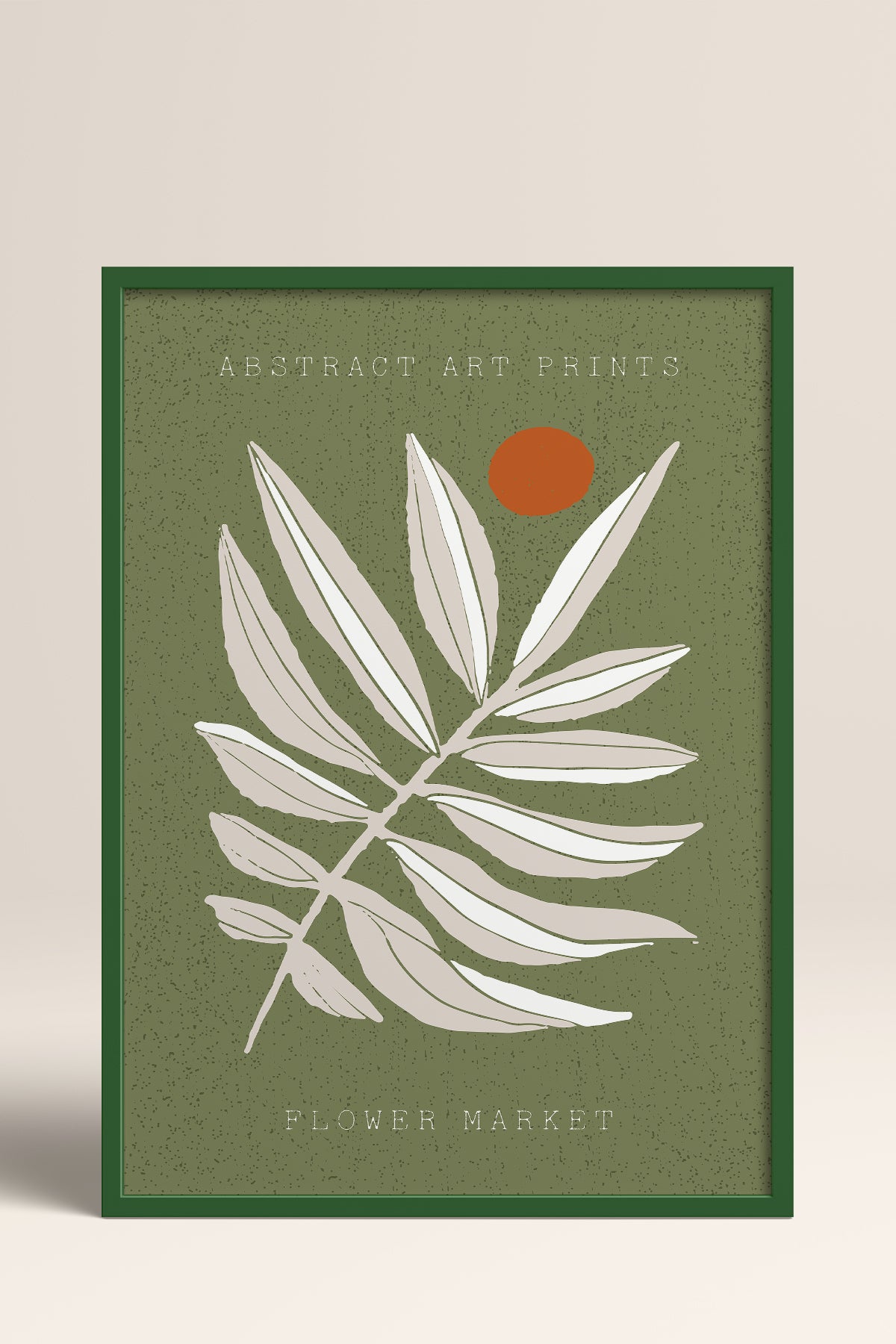 HOMEPACK Ahşap Çerçeveli Tablo Çerçeveli Poster Sanatsal Modern Duvar Dekoru FLOWER-04