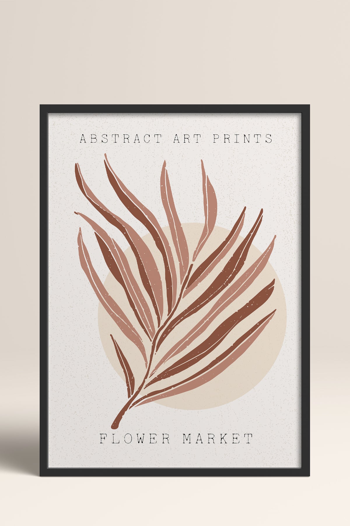 HOMEPACK Ahşap Çerçeveli Tablo Çerçeveli Poster Sanatsal Modern Duvar Dekoru FLOWER-08