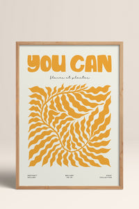 HOMEPACK Ahşap Çerçeveli Tablo Çerçeveli Poster Sanatsal Modern Duvar Dekoru FLOWER-105