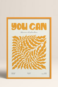 HOMEPACK Ahşap Çerçeveli Tablo Çerçeveli Poster Sanatsal Modern Duvar Dekoru FLOWER-105
