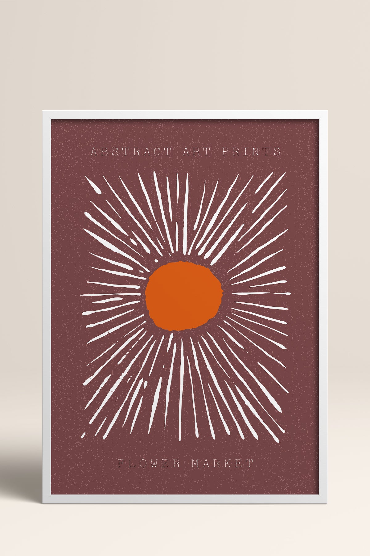 HOMEPACK Ahşap Çerçeveli Tablo Çerçeveli Poster Sanatsal Modern Duvar Dekoru FLOWER-11