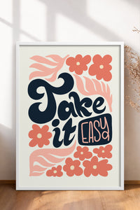 HOMEPACK Ahşap Çerçeveli Tablo Çerçeveli Poster Sanatsal Modern Duvar Dekoru FLOWER-116