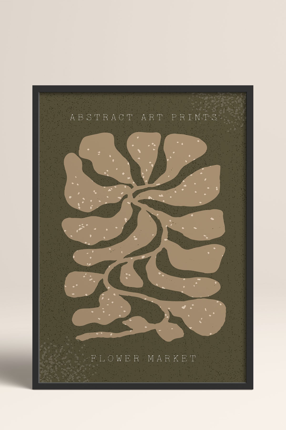 HOMEPACK Ahşap Çerçeveli Tablo Çerçeveli Poster Sanatsal Modern Duvar Dekoru FLOWER-13