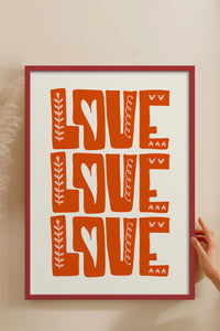 HOMEPACK Ahşap Çerçeveli Tablo Çerçeveli Poster Sanatsal Modern Duvar Dekoru FLOWER-134