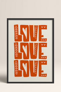 HOMEPACK Ahşap Çerçeveli Tablo Çerçeveli Poster Sanatsal Modern Duvar Dekoru FLOWER-134