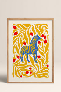 HOMEPACK Ahşap Çerçeveli Tablo Çerçeveli Poster Sanatsal Modern Duvar Dekoru FLOWER-144