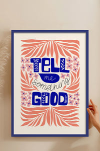 HOMEPACK Ahşap Çerçeveli Tablo Çerçeveli Poster Sanatsal Modern Duvar Dekoru FLOWER-146
