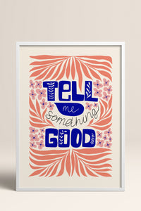 HOMEPACK Ahşap Çerçeveli Tablo Çerçeveli Poster Sanatsal Modern Duvar Dekoru FLOWER-146