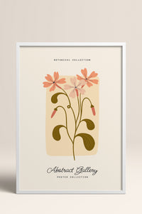 HOMEPACK Ahşap Çerçeveli Tablo Çerçeveli Poster Sanatsal Modern Duvar Dekoru FLOWER-168