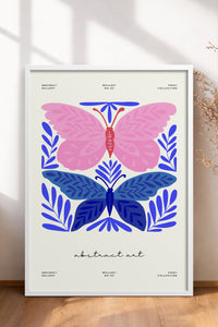 HOMEPACK Ahşap Çerçeveli Tablo Çerçeveli Poster Sanatsal Modern Duvar Dekoru FLOWER-171