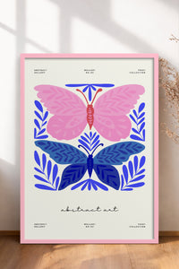HOMEPACK Ahşap Çerçeveli Tablo Çerçeveli Poster Sanatsal Modern Duvar Dekoru FLOWER-171