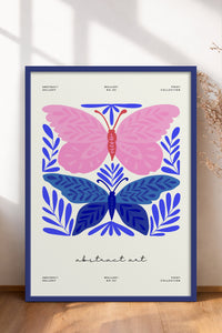 HOMEPACK Ahşap Çerçeveli Tablo Çerçeveli Poster Sanatsal Modern Duvar Dekoru FLOWER-171