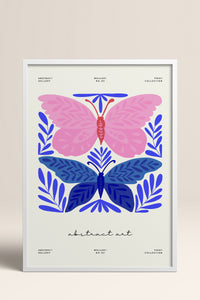 HOMEPACK Ahşap Çerçeveli Tablo Çerçeveli Poster Sanatsal Modern Duvar Dekoru FLOWER-171