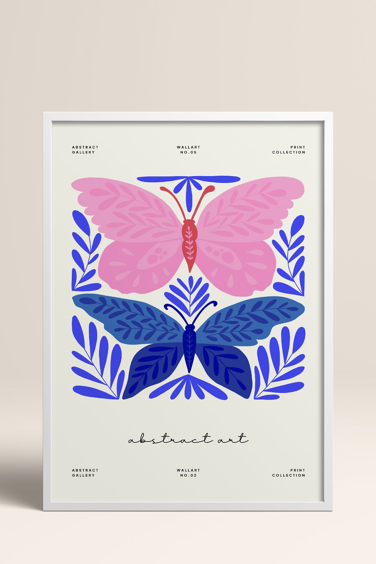 HOMEPACK Ahşap Çerçeveli Tablo Çerçeveli Poster Sanatsal Modern Duvar Dekoru FLOWER-171