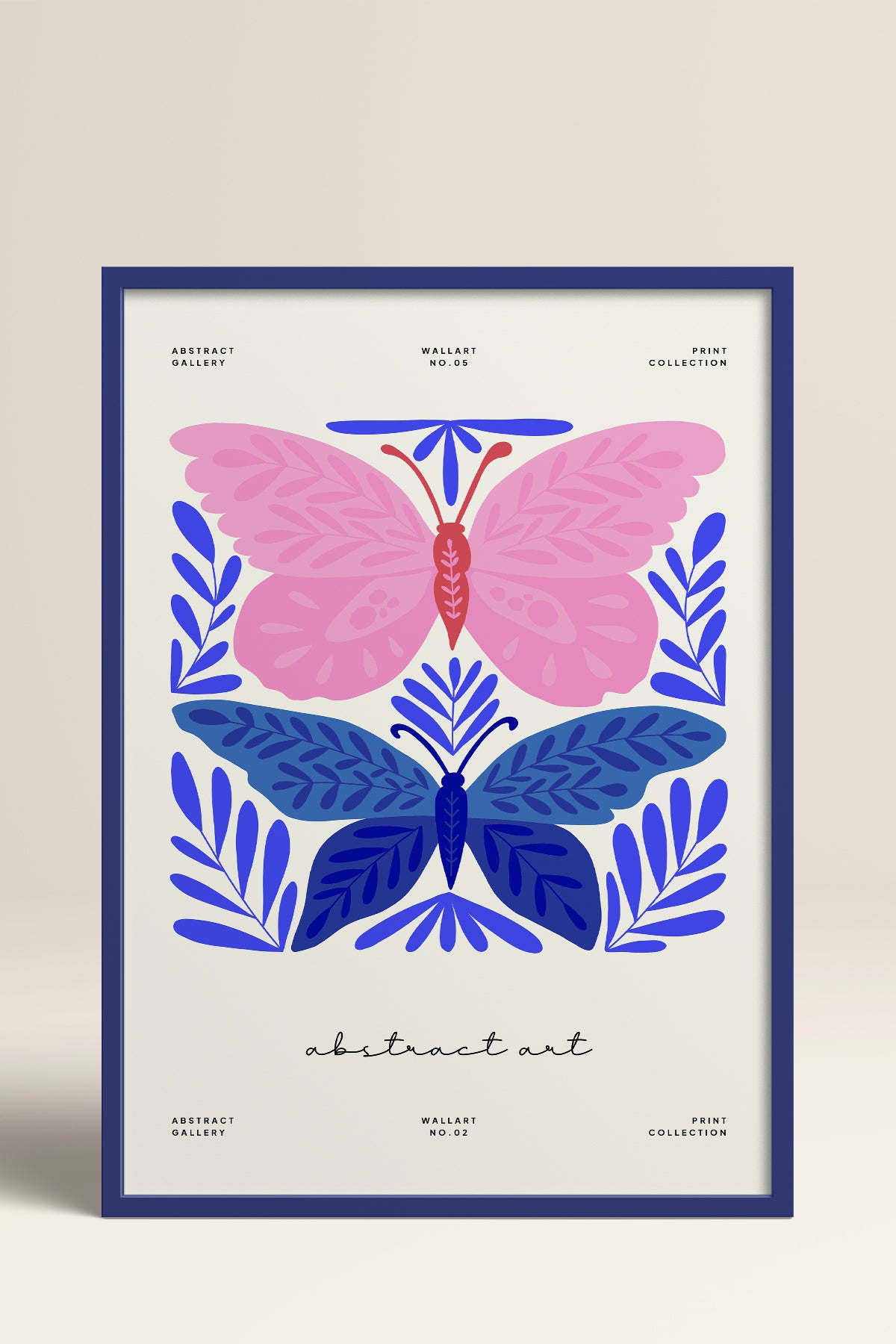HOMEPACK Ahşap Çerçeveli Tablo Çerçeveli Poster Sanatsal Modern Duvar Dekoru FLOWER-171