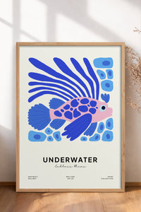 HOMEPACK Ahşap Çerçeveli Tablo Çerçeveli Poster Sanatsal Modern Duvar Dekoru FLOWER-173