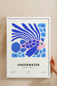 HOMEPACK Ahşap Çerçeveli Tablo Çerçeveli Poster Sanatsal Modern Duvar Dekoru FLOWER-173