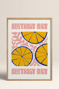 HOMEPACK Ahşap Çerçeveli Tablo Çerçeveli Poster Sanatsal Modern Duvar Dekoru FLOWER-176