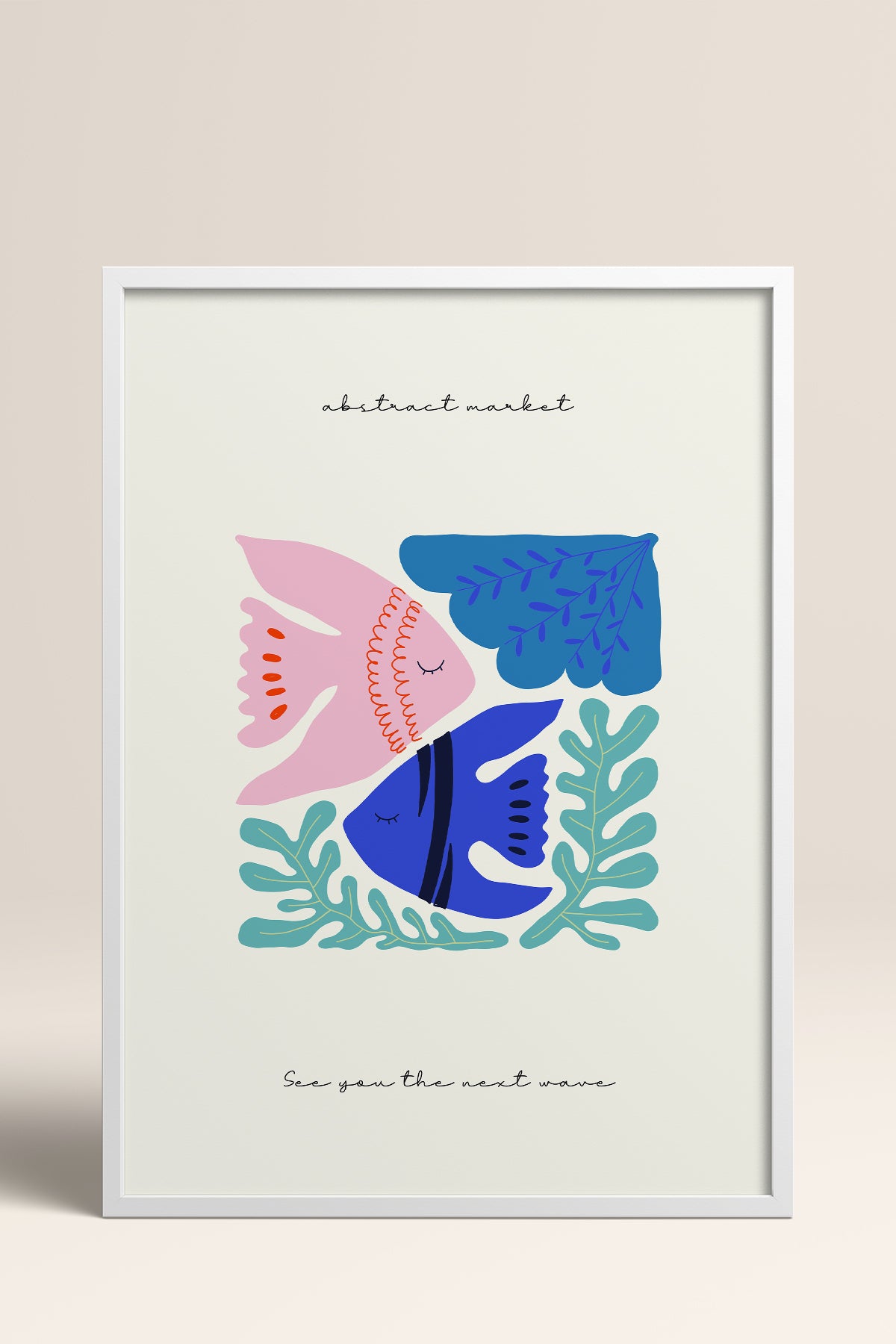 HOMEPACK Ahşap Çerçeveli Tablo Çerçeveli Poster Sanatsal Modern Duvar Dekoru FLOWER-185