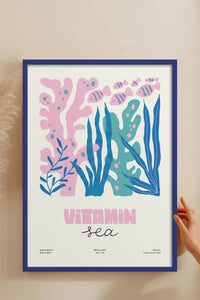 HOMEPACK Ahşap Çerçeveli Tablo Çerçeveli Poster Sanatsal Modern Duvar Dekoru FLOWER-190
