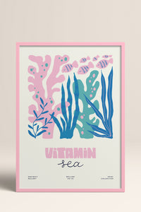 HOMEPACK Ahşap Çerçeveli Tablo Çerçeveli Poster Sanatsal Modern Duvar Dekoru FLOWER-190