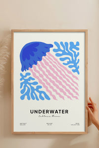 HOMEPACK Ahşap Çerçeveli Tablo Çerçeveli Poster Sanatsal Modern Duvar Dekoru FLOWER-191
