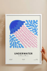 HOMEPACK Ahşap Çerçeveli Tablo Çerçeveli Poster Sanatsal Modern Duvar Dekoru FLOWER-191