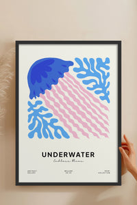 HOMEPACK Ahşap Çerçeveli Tablo Çerçeveli Poster Sanatsal Modern Duvar Dekoru FLOWER-191