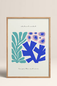HOMEPACK Ahşap Çerçeveli Tablo Çerçeveli Poster Sanatsal Modern Duvar Dekoru FLOWER-192