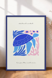 HOMEPACK Ahşap Çerçeveli Tablo Çerçeveli Poster Sanatsal Modern Duvar Dekoru FLOWER-194
