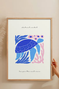HOMEPACK Ahşap Çerçeveli Tablo Çerçeveli Poster Sanatsal Modern Duvar Dekoru FLOWER-194