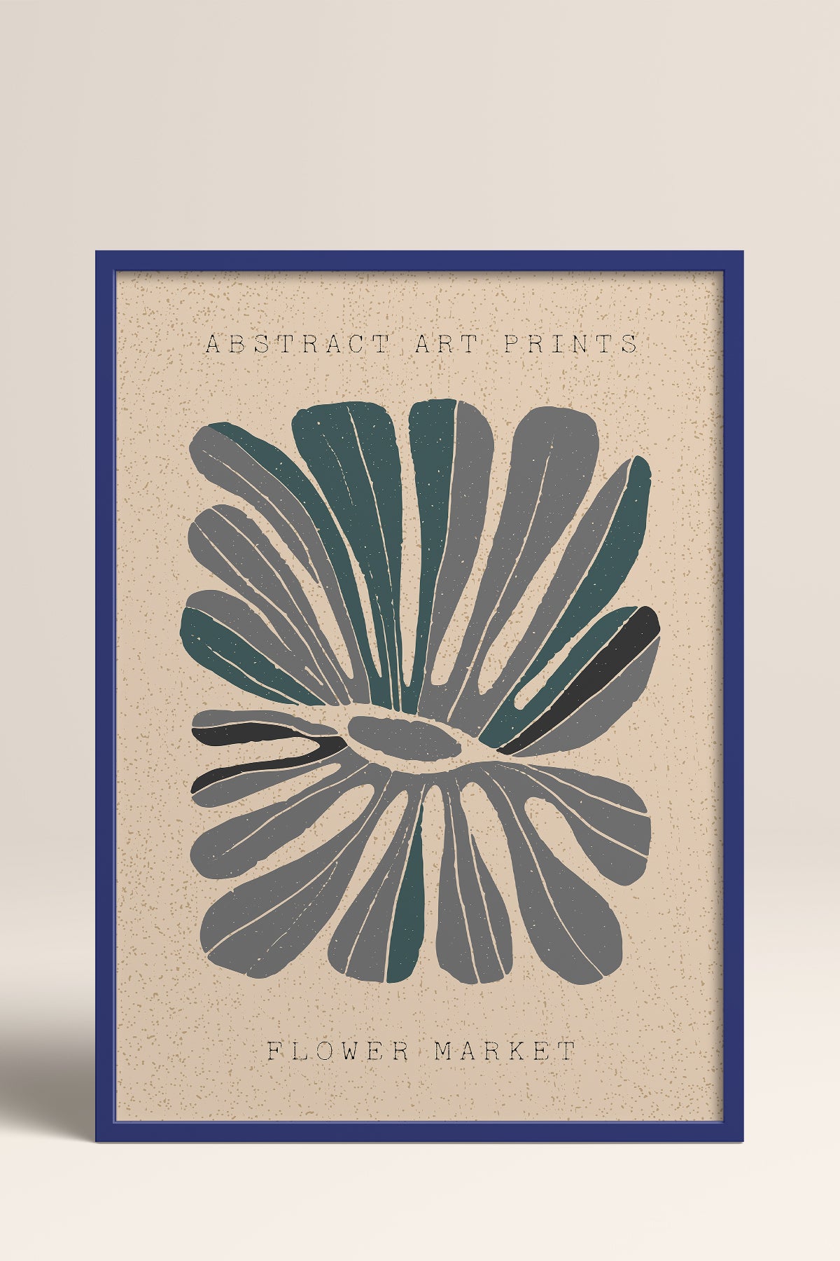 HOMEPACK Ahşap Çerçeveli Tablo Çerçeveli Poster Sanatsal Modern Duvar Dekoru FLOWER-21