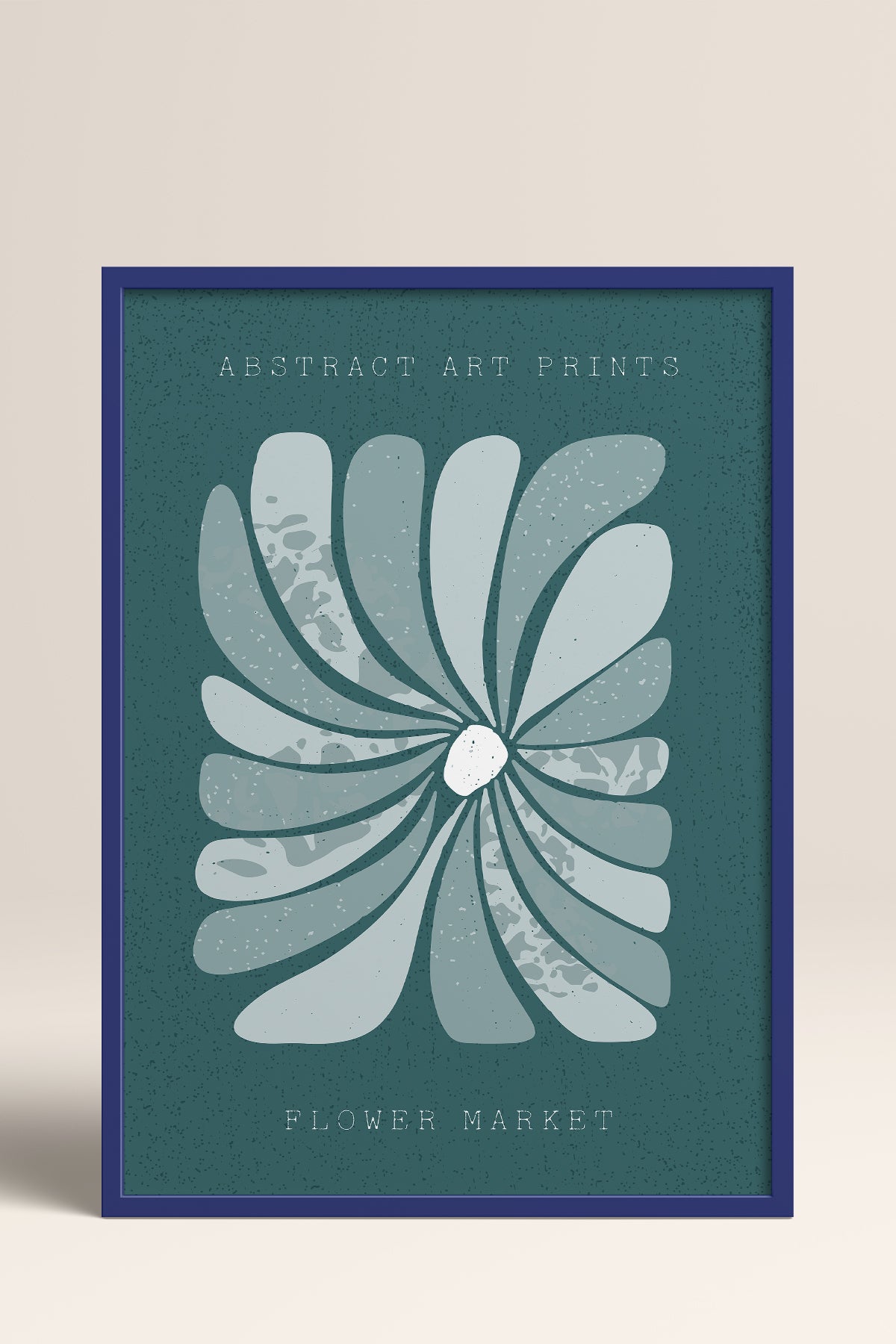 HOMEPACK Ahşap Çerçeveli Tablo Çerçeveli Poster Sanatsal Modern Duvar Dekoru FLOWER-23
