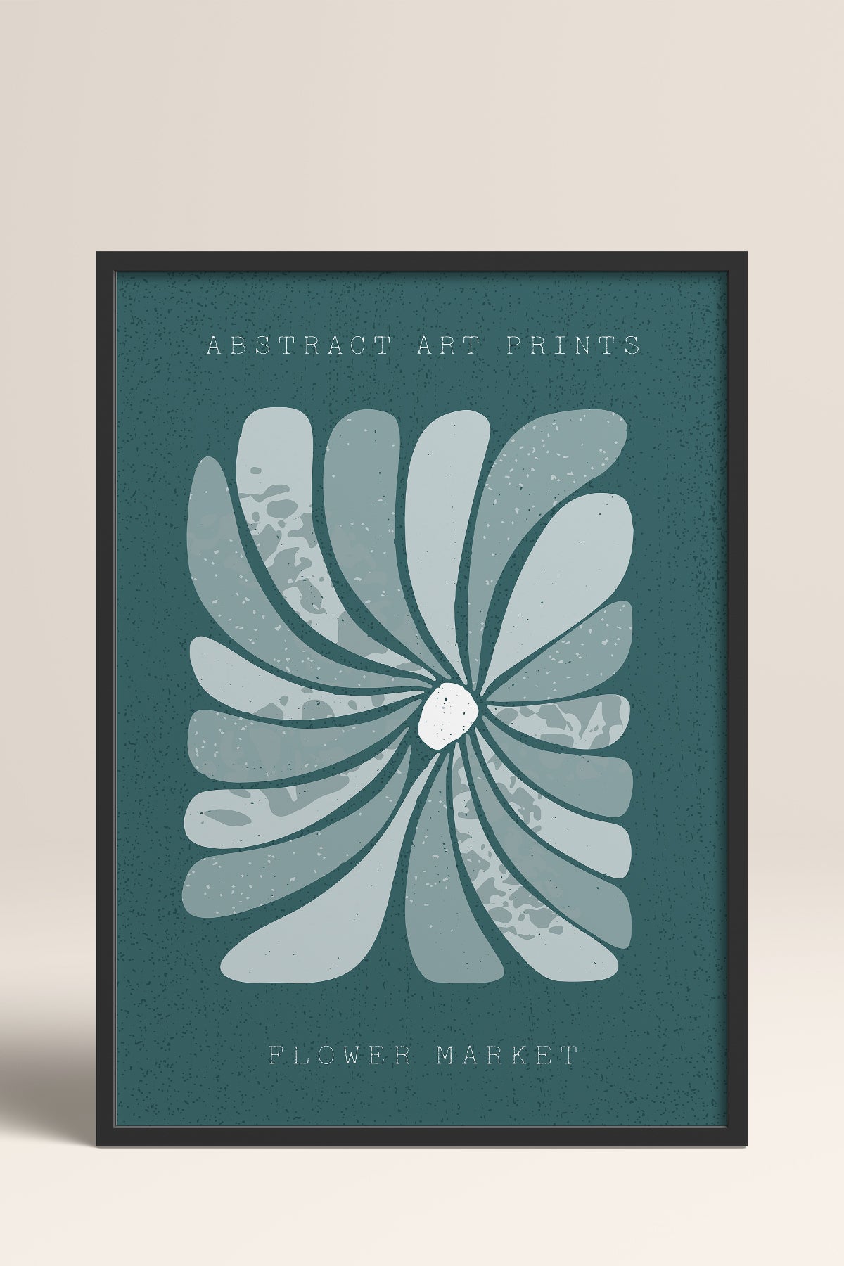 HOMEPACK Ahşap Çerçeveli Tablo Çerçeveli Poster Sanatsal Modern Duvar Dekoru FLOWER-23