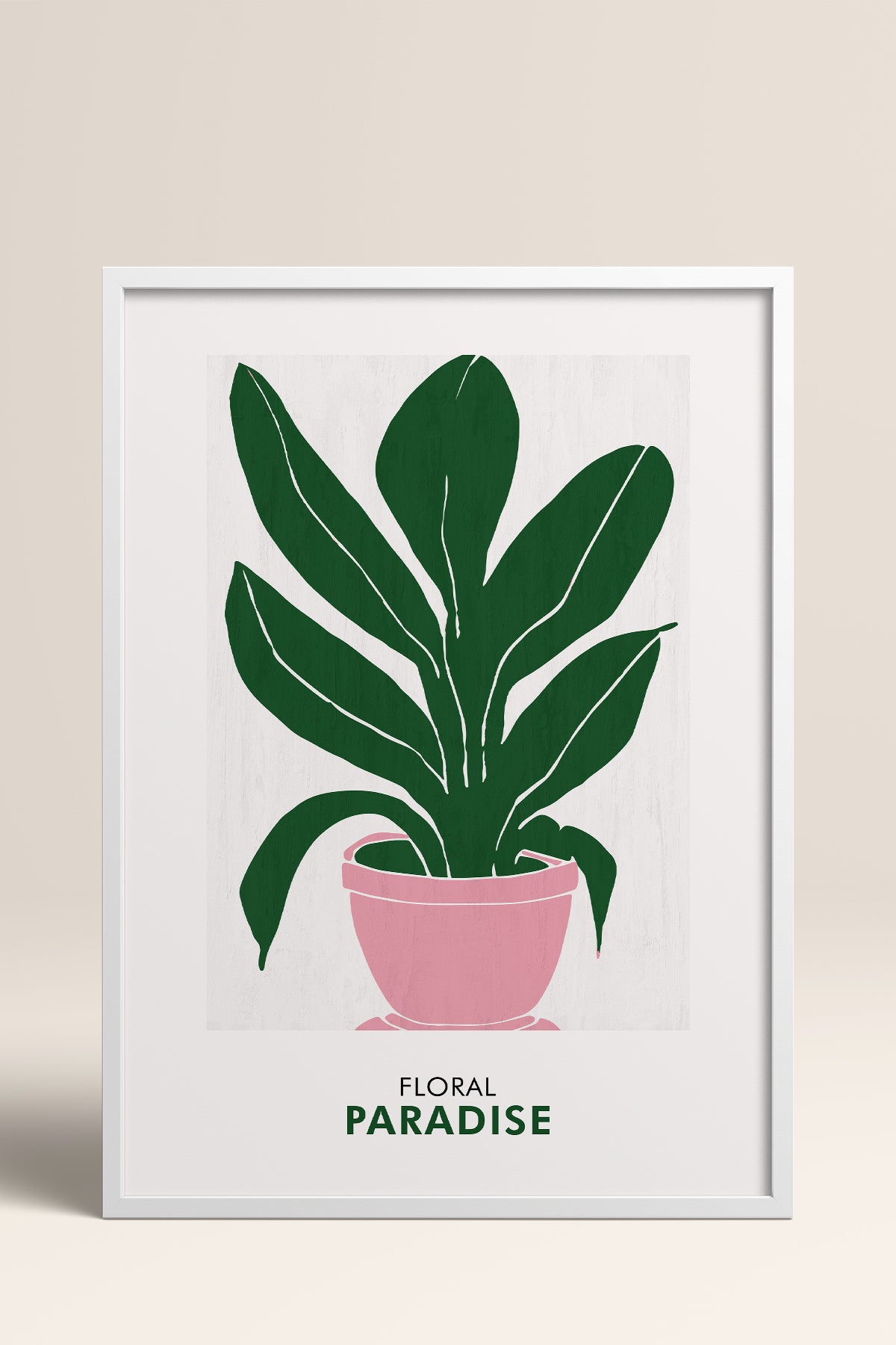 HOMEPACK Ahşap Çerçeveli Tablo Çerçeveli Poster Sanatsal Modern Duvar Dekoru FLOWER-236