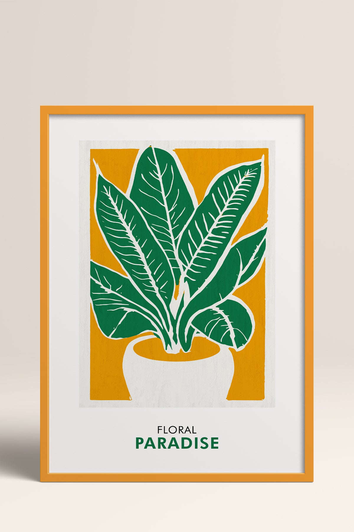 HOMEPACK Ahşap Çerçeveli Tablo Çerçeveli Poster Sanatsal Modern Duvar Dekoru FLOWER-238