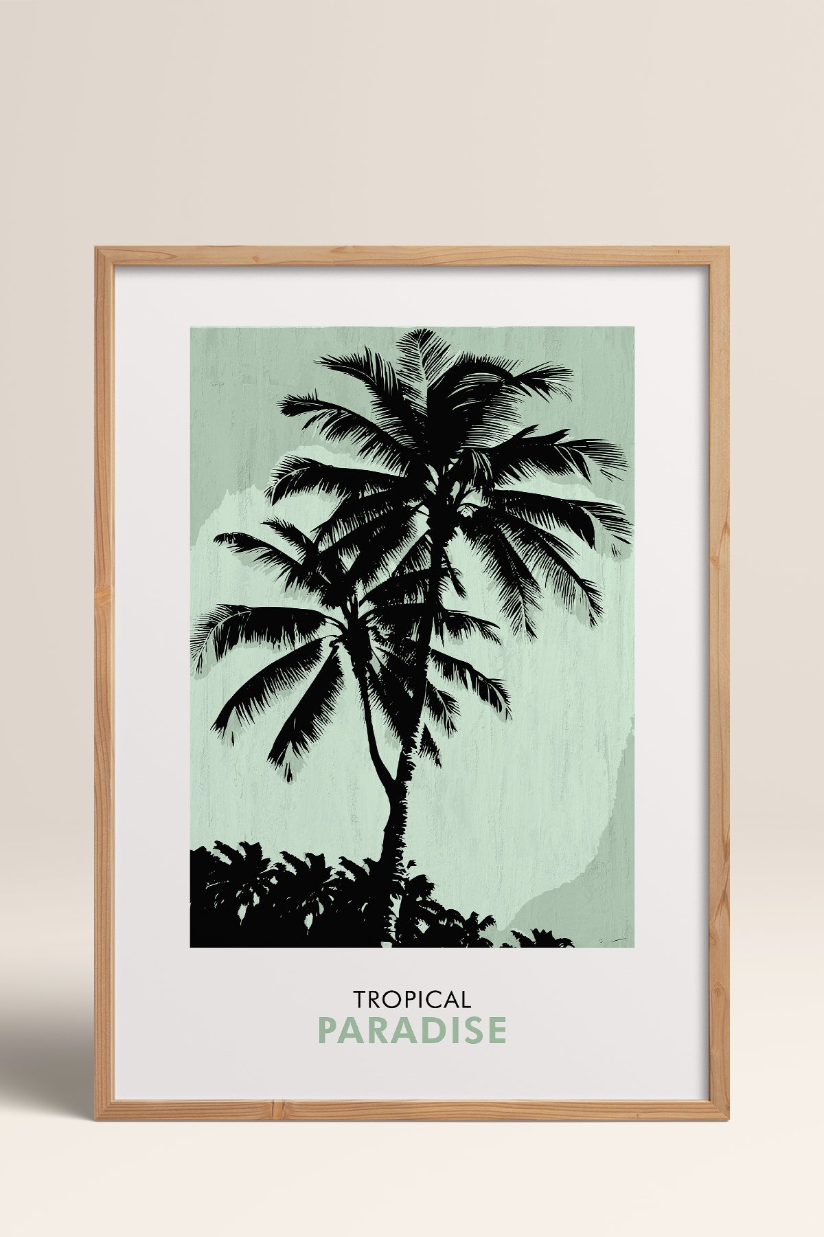 HOMEPACK Ahşap Çerçeveli Tablo Çerçeveli Poster Sanatsal Modern Duvar Dekoru FLOWER-241