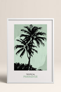 HOMEPACK Ahşap Çerçeveli Tablo Çerçeveli Poster Sanatsal Modern Duvar Dekoru FLOWER-241