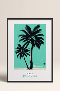 HOMEPACK Ahşap Çerçeveli Tablo Çerçeveli Poster Sanatsal Modern Duvar Dekoru FLOWER-243