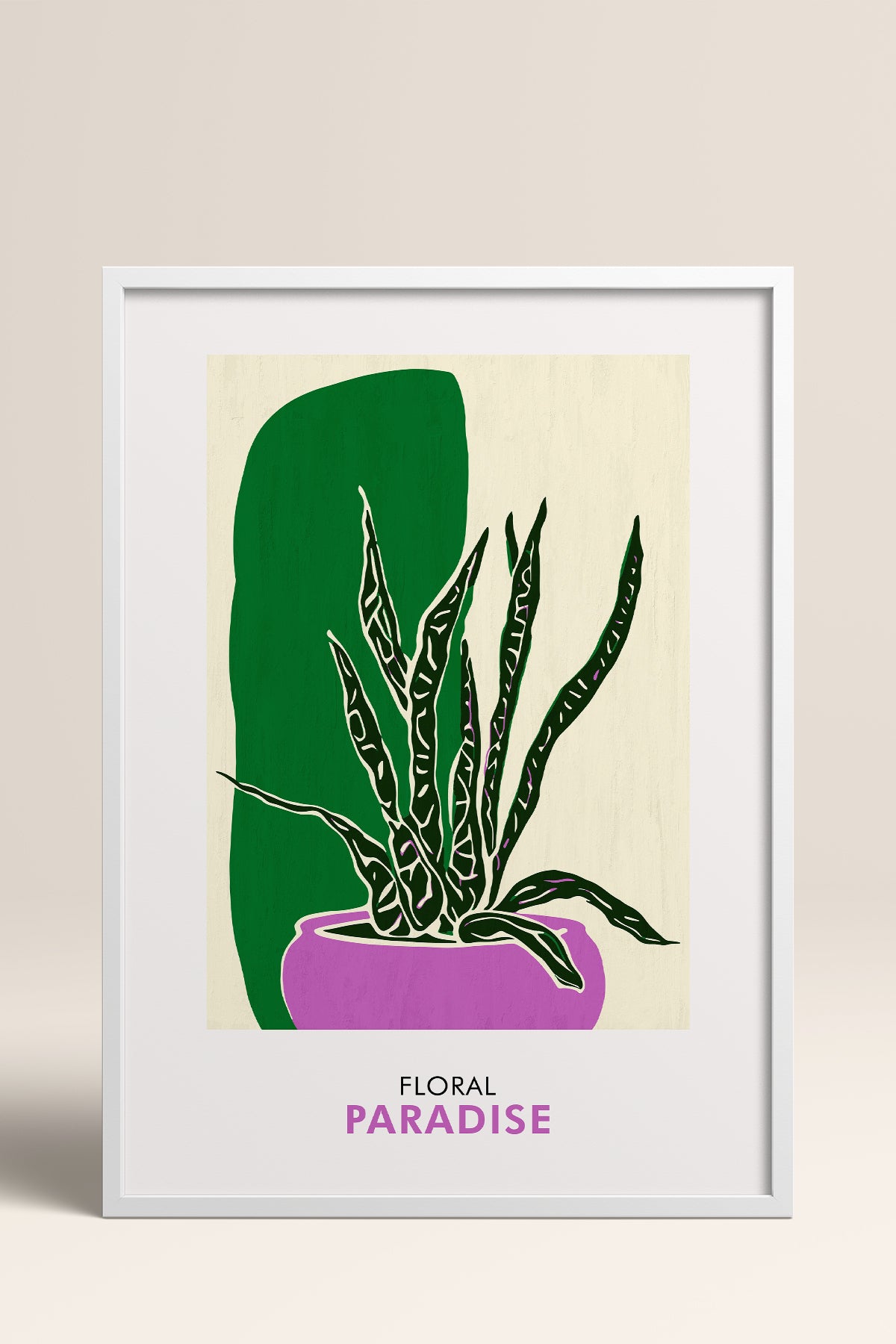 HOMEPACK Ahşap Çerçeveli Tablo Çerçeveli Poster Sanatsal Modern Duvar Dekoru FLOWER-249