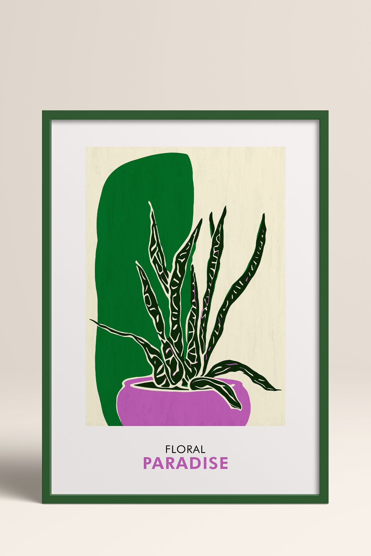 HOMEPACK Ahşap Çerçeveli Tablo Çerçeveli Poster Sanatsal Modern Duvar Dekoru FLOWER-249