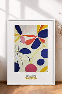 HOMEPACK Ahşap Çerçeveli Tablo Çerçeveli Poster Sanatsal Modern Duvar Dekoru FLOWER-251