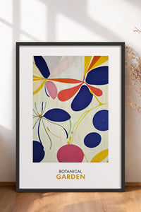 HOMEPACK Ahşap Çerçeveli Tablo Çerçeveli Poster Sanatsal Modern Duvar Dekoru FLOWER-251