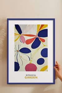 HOMEPACK Ahşap Çerçeveli Tablo Çerçeveli Poster Sanatsal Modern Duvar Dekoru FLOWER-251