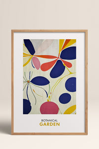 HOMEPACK Ahşap Çerçeveli Tablo Çerçeveli Poster Sanatsal Modern Duvar Dekoru FLOWER-251