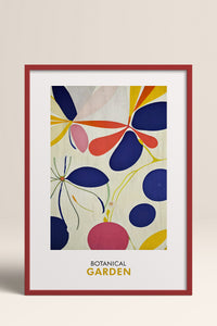 HOMEPACK Ahşap Çerçeveli Tablo Çerçeveli Poster Sanatsal Modern Duvar Dekoru FLOWER-251